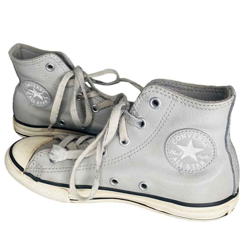 Converse Leather High Top Sneakers